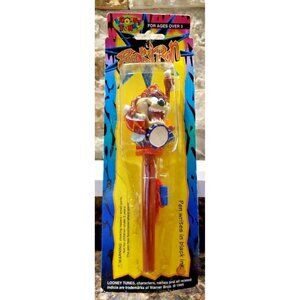 1 Vtg Pens Looney Tunes Vintage Rock & Roll Taz Pen 1995 90s Ball Point Rare